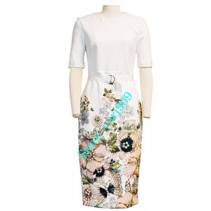 Ted Baker LayLi Gem Garden Bodycon Size 2(US 6)